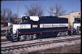 CKRY GP7U  701 (14.02.1999, Kansas City, MO)