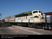 CNW F7A  401:4 (11.09.2009, Cheyenne, WY)