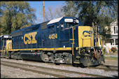 CSXT GP40-2 4424 (11.2013, Winchester, VA)