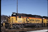 CSXT GP40-2 6046 (01.03.1992, Brunswick, MD)