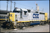 CSXT GP40-2 6445 (03.09.1995, Louisville, KY)