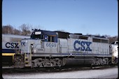 CSXT GP40 6609 (01.03.1992, Brunswick, MD)