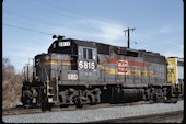 CSXT GP40 6815 (07.03.1993, Baltimore, MD)