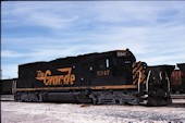 DRGW SD40T-2 5347 (20.02.1995, Mojave, CA)