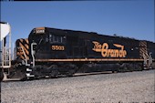 DRGW SD50 5503:2 (02.10.1999, Mojave, CA)