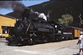 DSNGRR 2-8-2 K-36  480 (01.06.1996, Silverton, CO)