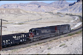 SP SD40T-2 8520 (03.06.1996, Thompson Hill, UT)