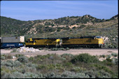 UP C44-9W 9705 (03.05.1997, Cajon Summit, CA)