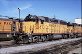 UP GP40  673 (07.04.1994, Stockton, CA)