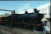 NSW 4-6-0 C32 3214 (12.10.1980, Sydney Terminal)
