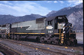 BCOL M630  707 (09.08.1987, Lillooet, BC)