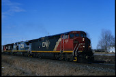 CN C40-8M 2435 (02.2010, Belleville, ON)