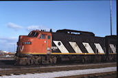 CN F7Au 9166 (08.04.1988, Toronto, ON)