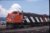 CN F7Au 9179 (29.06.1982, Prince George, BC)