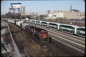 CN GP38-2 4700 (03.2007, Toronto, ON)