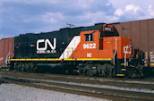 CN GP38-2 9622:2 (17.07.2012, Centralia, IL)