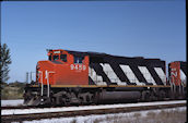 CN GP40-2W 9459 (31.08.1986, Toronto, ON)