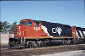 CN GP40-2W 9558 (01.10.1997, London, ON)