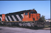 CN GP40 9307 (04.09.1989, London, ON)