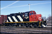 CN GP9RM 4135 (05.04.1999, London, ON)