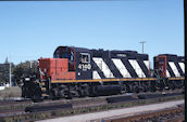 CN GP9RM 4140 (09.2009, Belleville, ON)