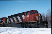 CN SD40-2W 5299 (03.2003, Brockville, ON)
