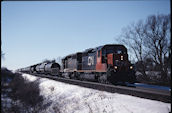 CN SD40MP 6027 (27.01.2005, Strathroy)