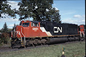 CN SD70I 5601:2 (04.10.1996, London, ON)