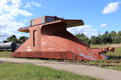 CN Snow Plow 55698 (09.09.2018, Hillsborough, NB, - New Brunswick Railway Museum)