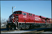 CP ES44AC 8708:2 (16.01.2006, Louisville, KY)