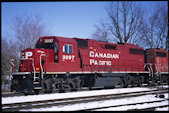 CP GP38-2 3097 (14.03.2011, London, ON)