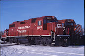 CP GP38-2 3097 (01.2011, Smiths Falls, ON)