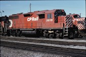 CP GP38AC 3015 (31.08.1975, St. Luc Yard)