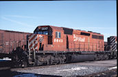 CP SD40-2 5643 (02.2006, Smiths Falls, ON)