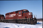 CP SD40-2 5683 (01.2006, Smiths Falls, ON)