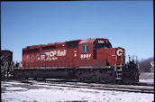 CP SD40-2 5901 (02.2006, Smiths Falls, ON)