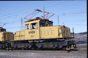 INCX GE65ton elec  123 (06.05.1992, Copper Cliff, ON)