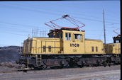 INCX GE85ton elec  126 (06.05.1992, Copper Cliff, ON)