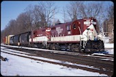 OSRX GP7  378 (23.02.2011, Woodstock, ON, mit 383)