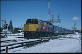 VIA F40PH-2 6406 (03.2006, Brockville, ON)