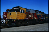 VIA F40PH-2 6408 (02.2010, Brockville, ON)