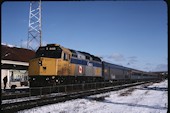 VIA F40PH-2 6410 (01.2005, Brockville, ON)
