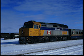 VIA F40PH-2 6418 (01.2010, Smiths Falls, ON)