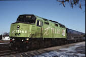 VIA F40PH-2 6429 (01.2007, Belleville, ON)