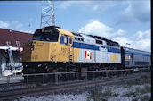 VIA F40PH-2 6431 (09.2003, Brockville, ON)