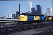 VIA FP9 6527 (05.09.1979, Toronto)