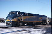 VIA P42DC  908 (02.2004, Belleville, ON)