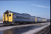 VIA RDC1 6116 (28.01.1989, Mimico, ON)