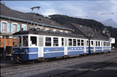 AOMC Be4/4 101 (12.09.1987, Aigle, mit Be4/4 102)
