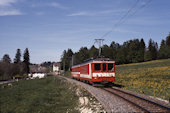 CJ BDe4/4 I 601 (18.05.1992, b. La Cibourg)